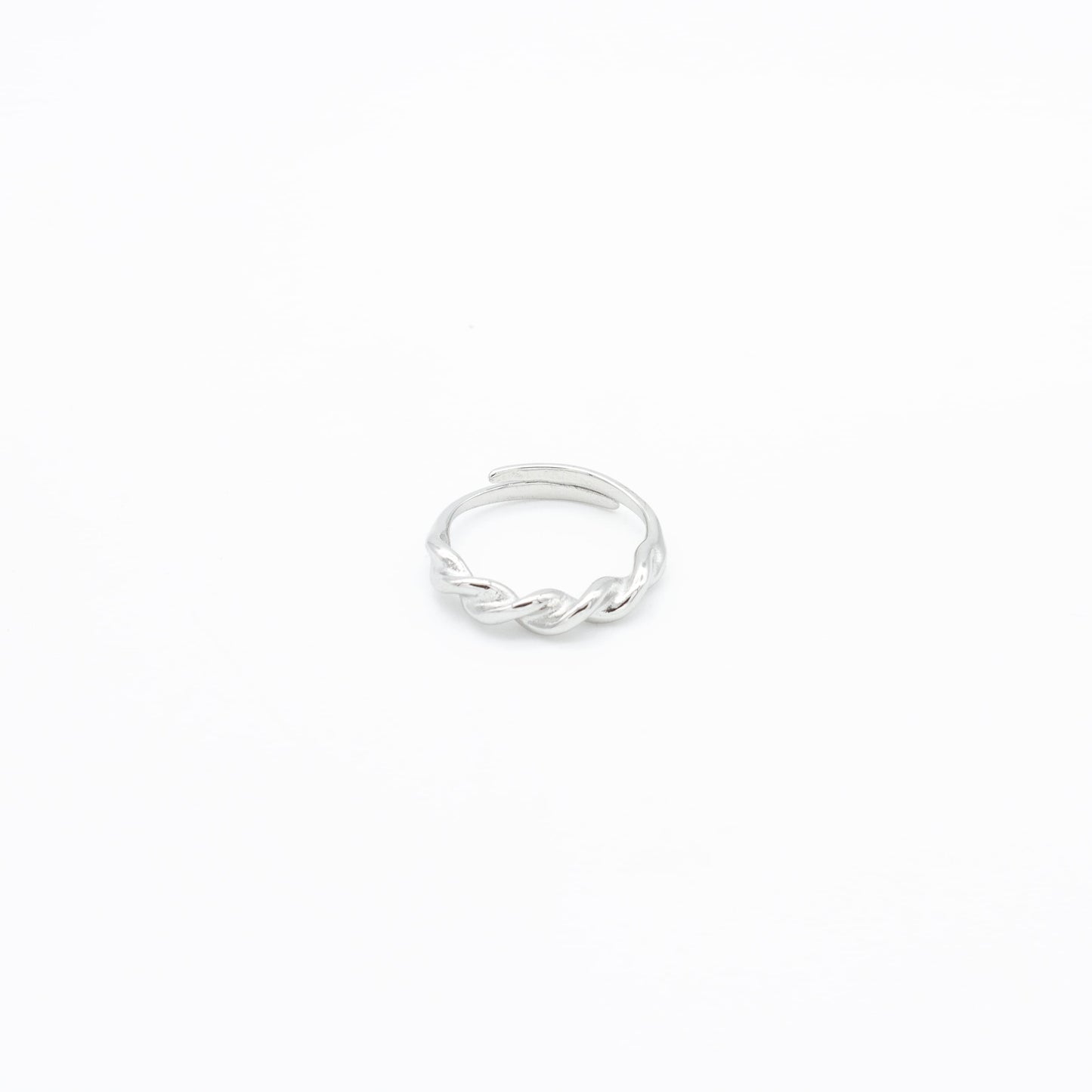 Anillo Entrelazado Acero