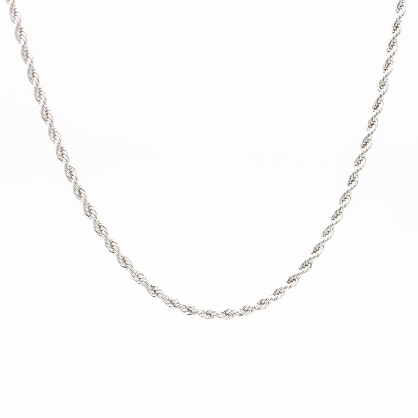 Cadena Torsal Delgada Acero Unisex