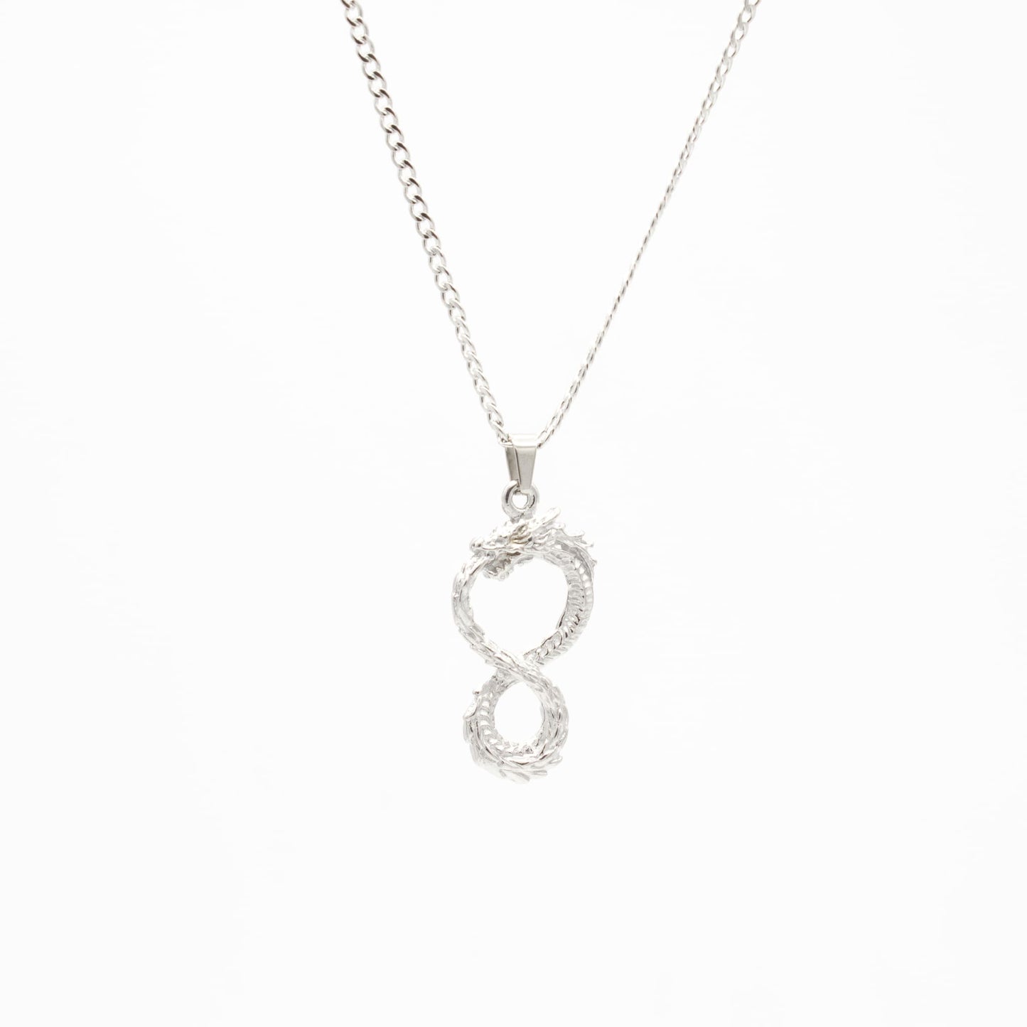 Collar de Dragón Acero Hombre