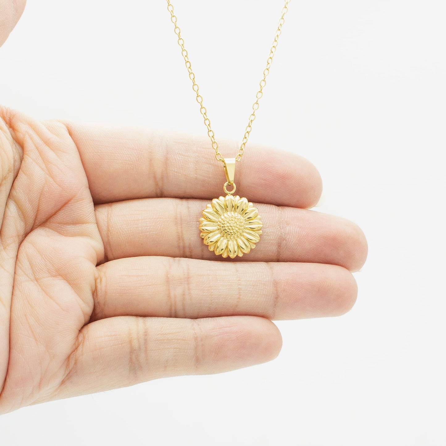 Collar de Girasol Acero
