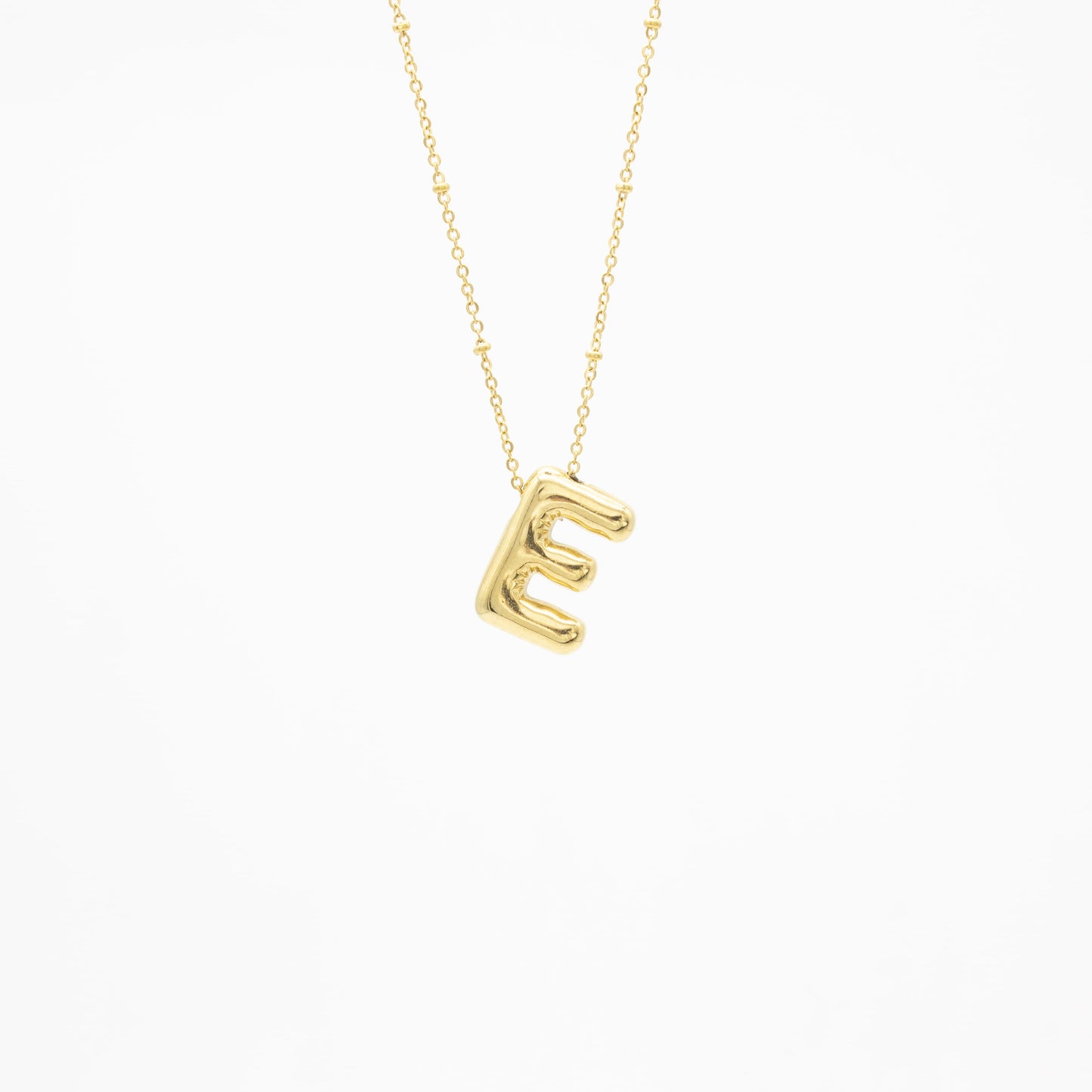 Collar de Inicial Globo Acero
