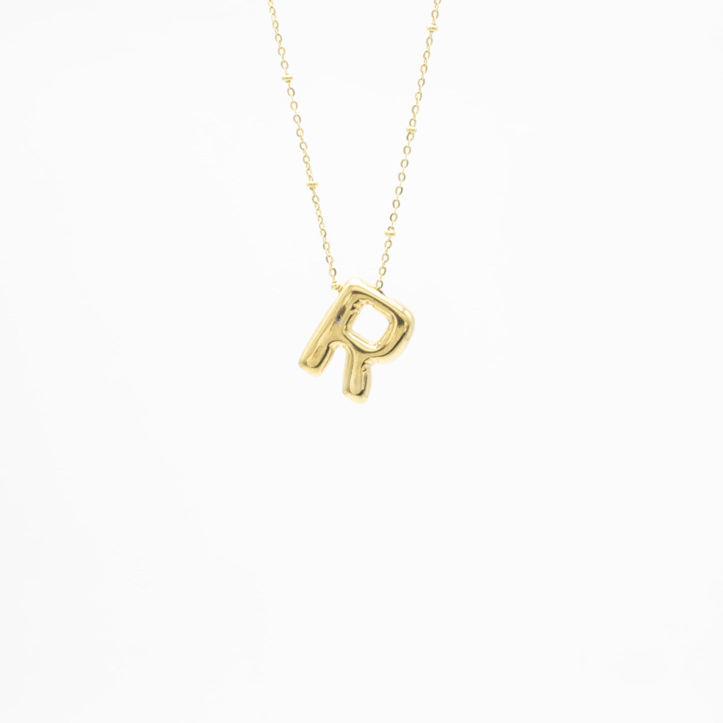 Collar de Inicial Globo Acero