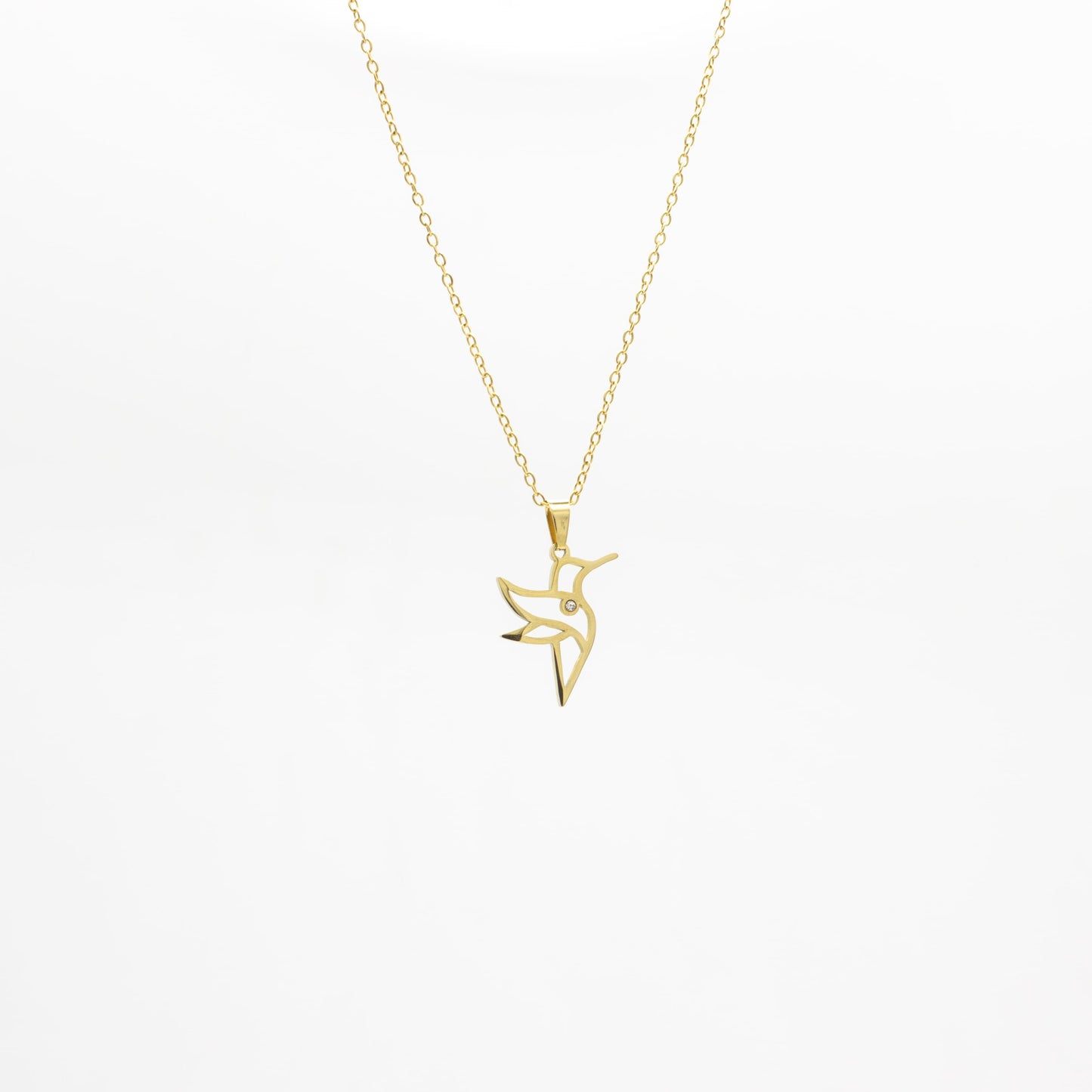Collar de Colibrí Acero