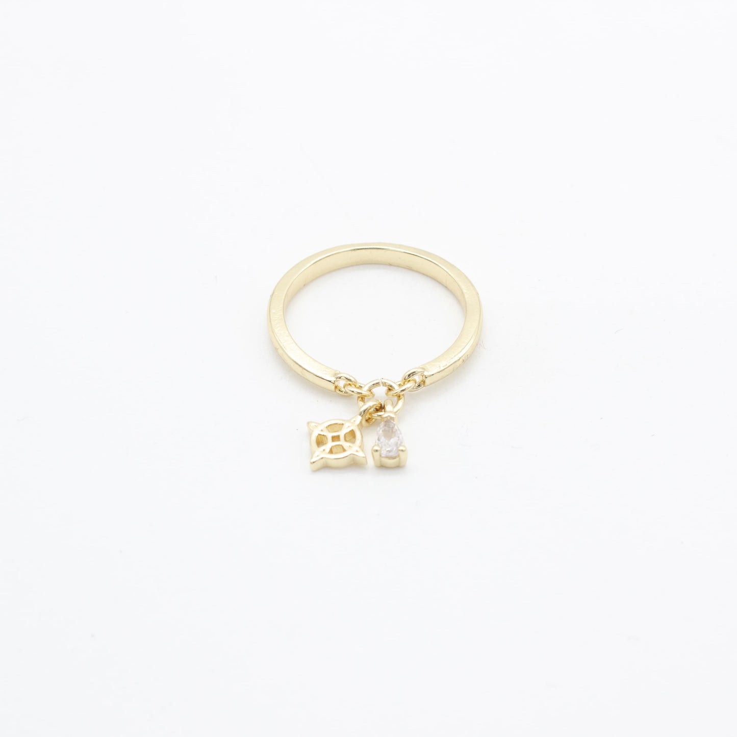 Anillo de Nudo de Bruja Chapa
