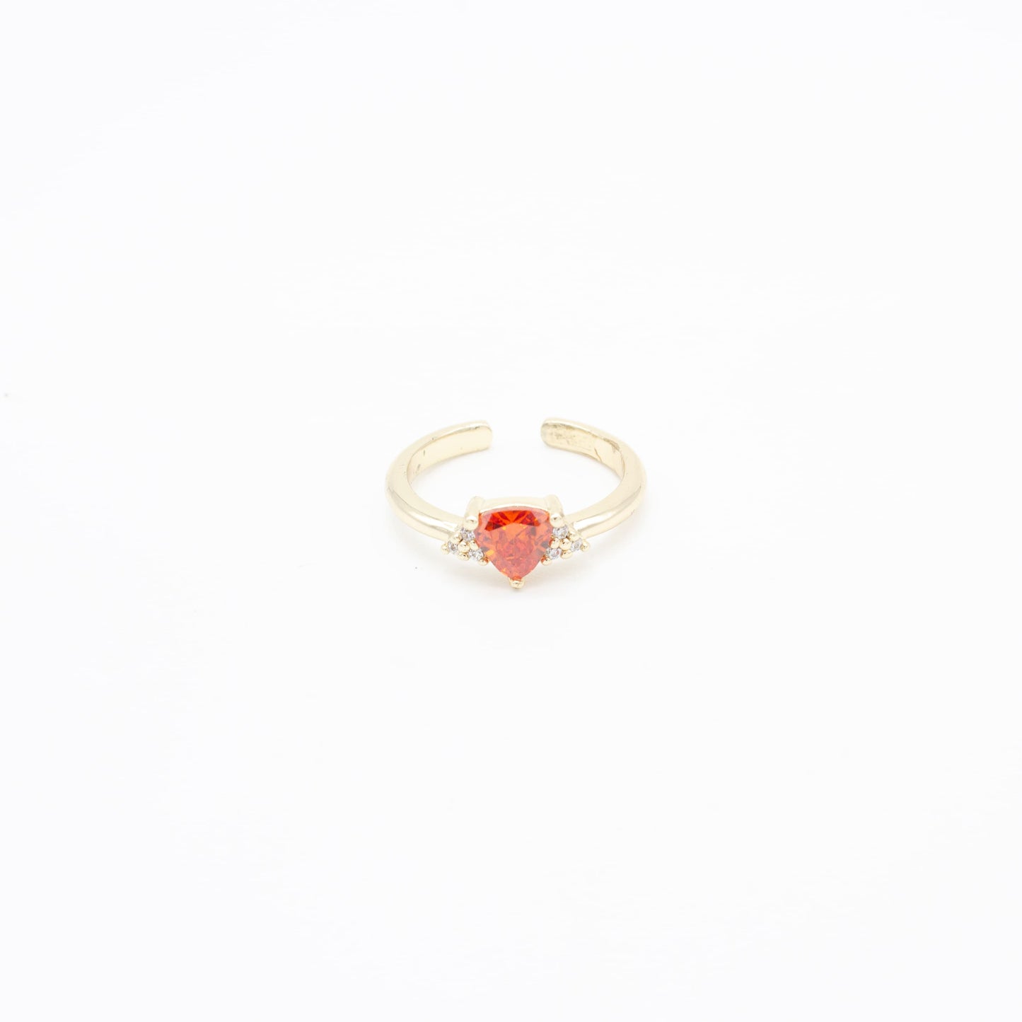 Anillo de Triángulo Rojo Chapa