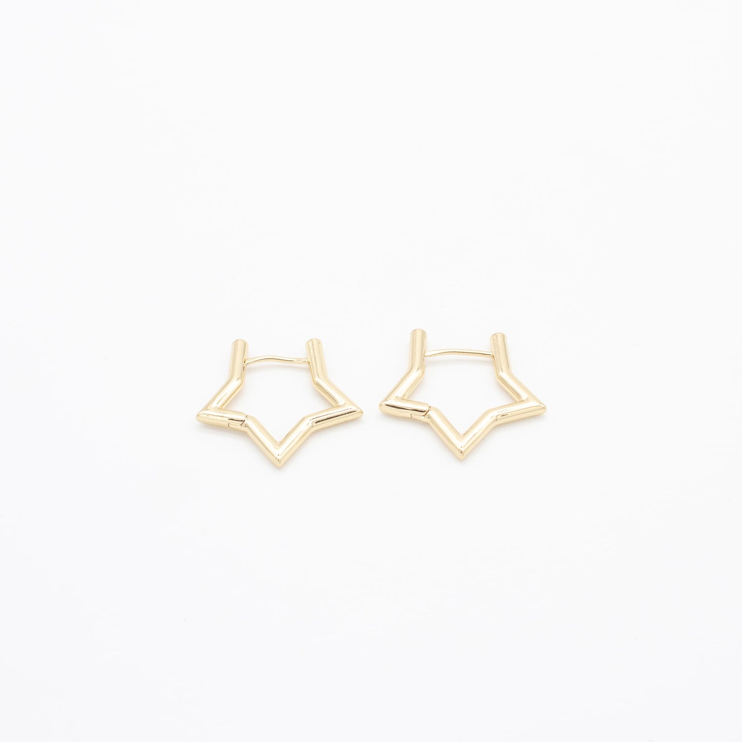 Arracadas de Estrella Chapa