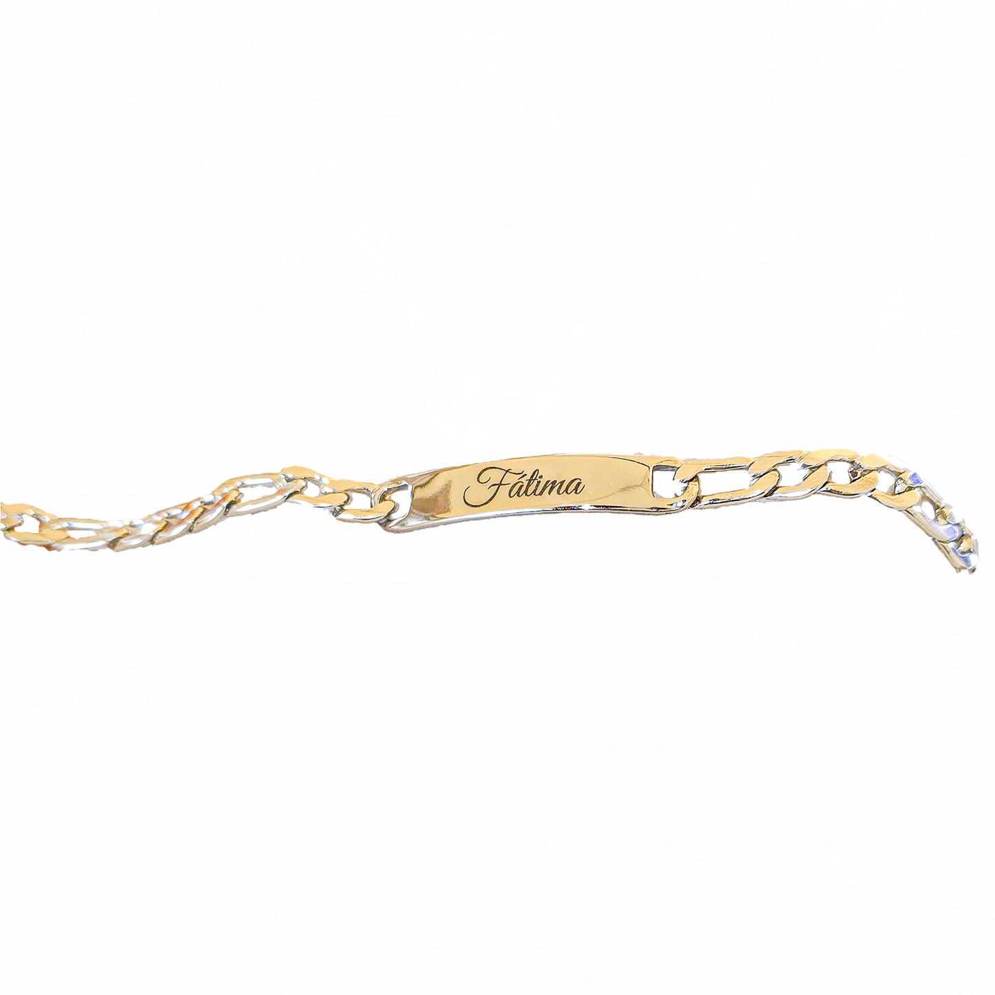 Esclava con Grabado Láser Acero