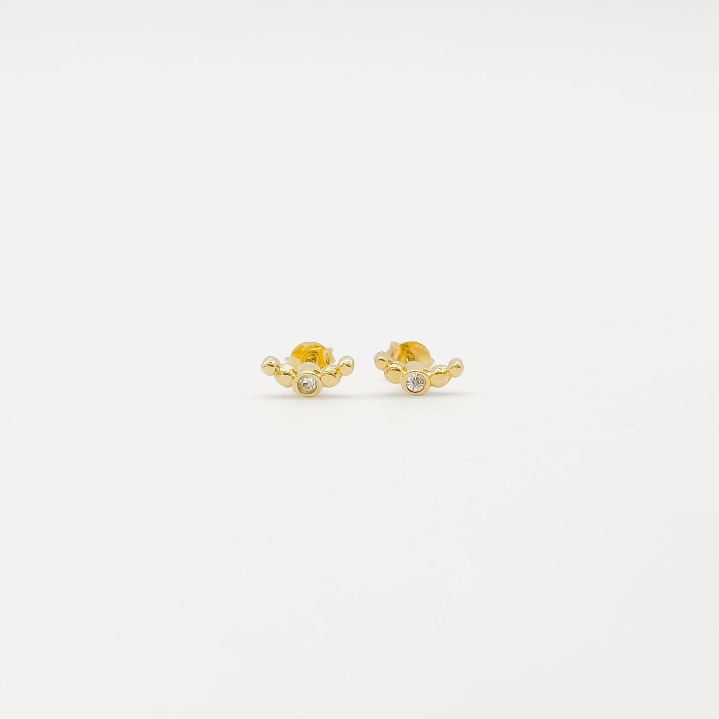 Broquel de Bolitas y Zirconia