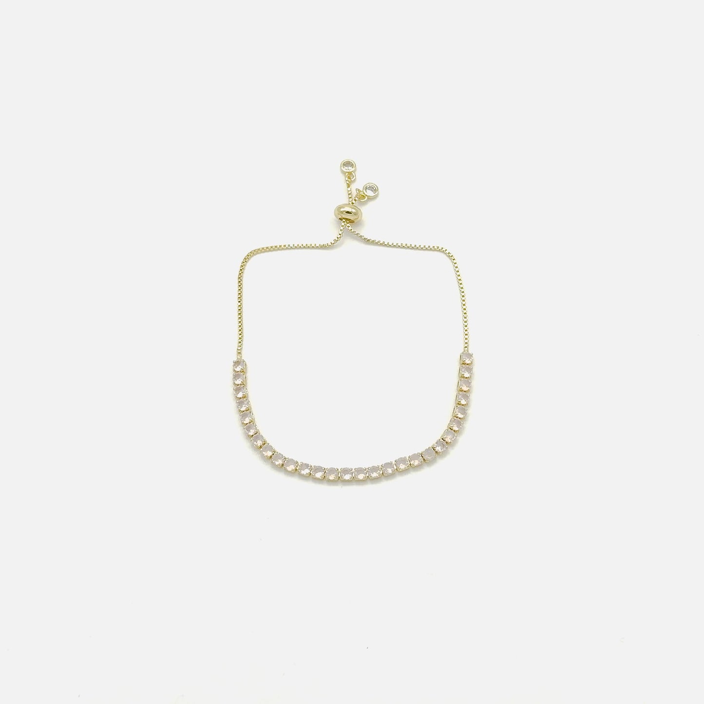 Pulsera de Cristal Cuadrado