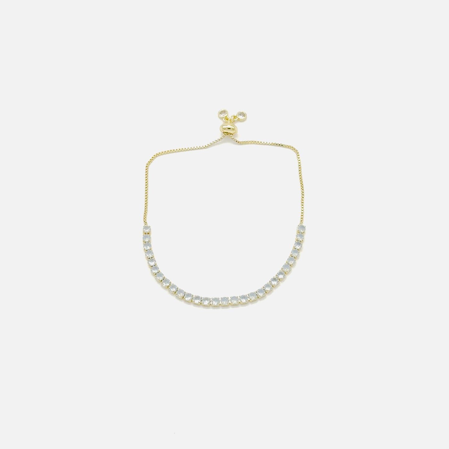 Pulsera de Cristal Cuadrado