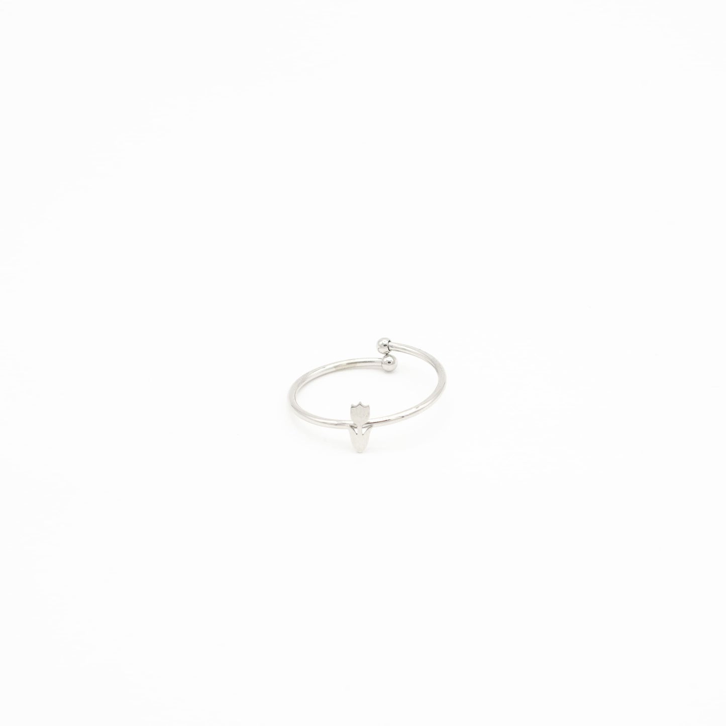 Anillo de Tulipán Acero