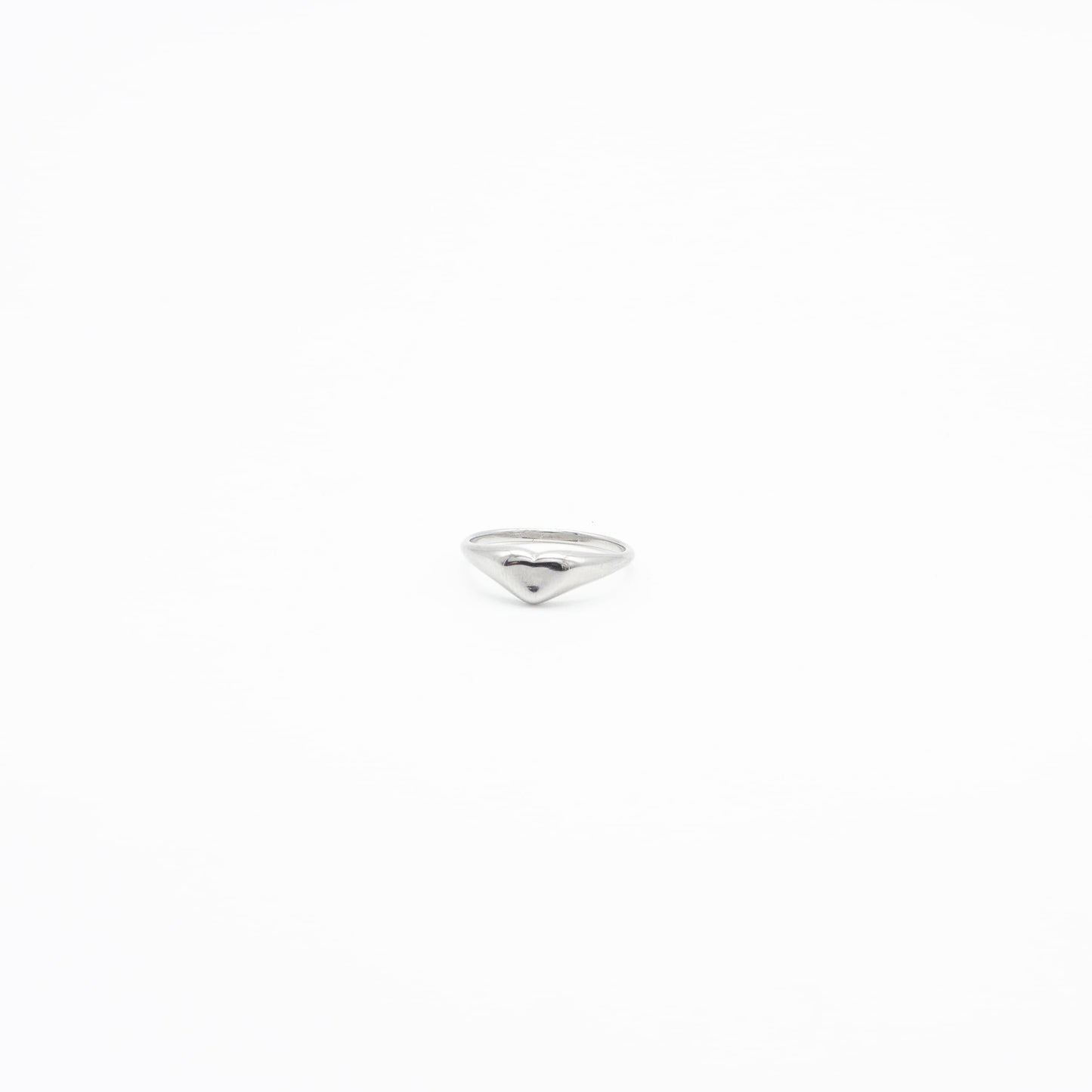 Anillo de Corazón Liso
