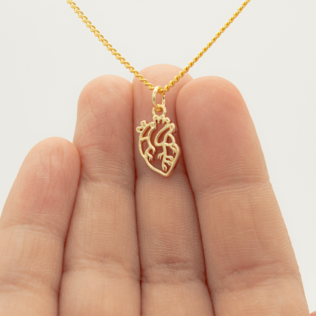 Collar de Corazón Calado
