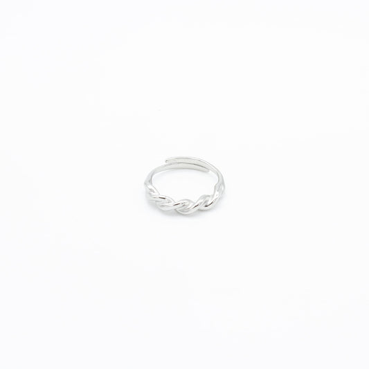 Anillo Entrelazado Acero