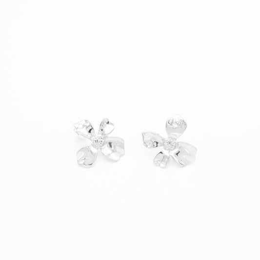 Broquel de Flor Asimétrica Acero