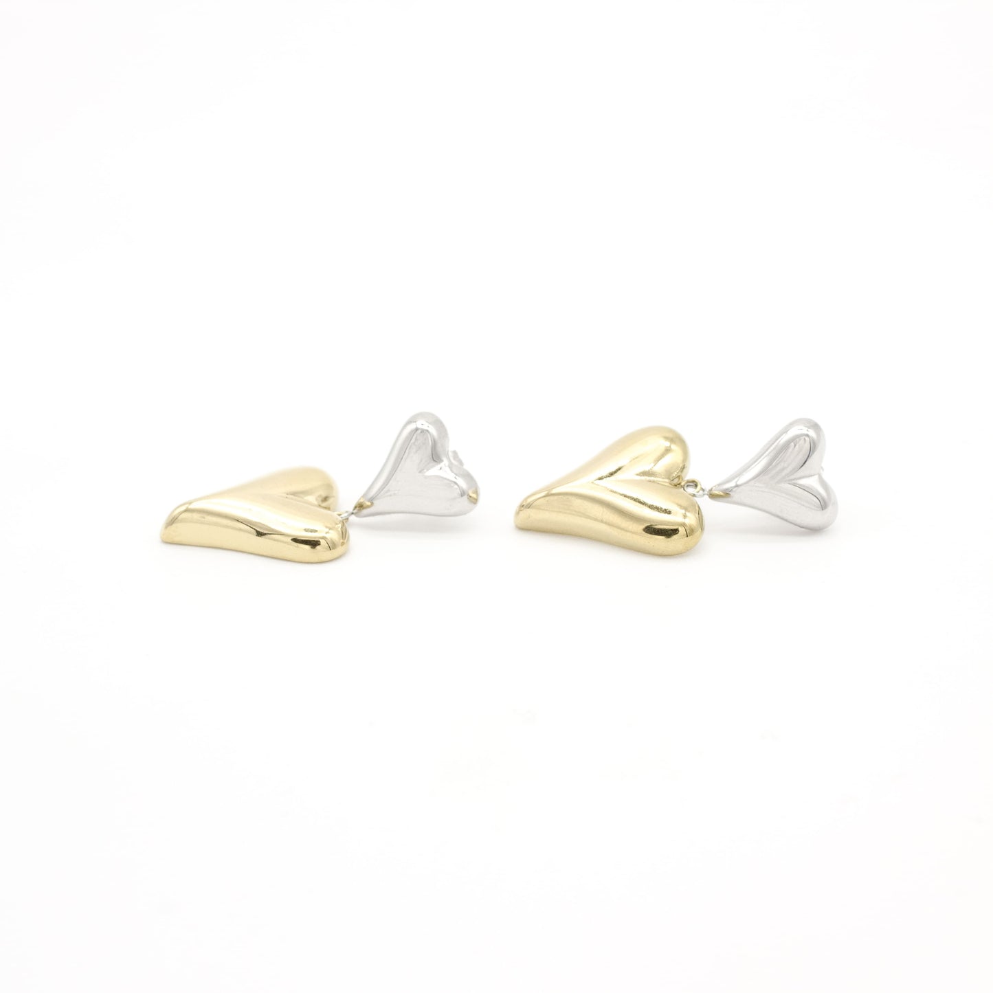 Arracadas de Corazón Acero