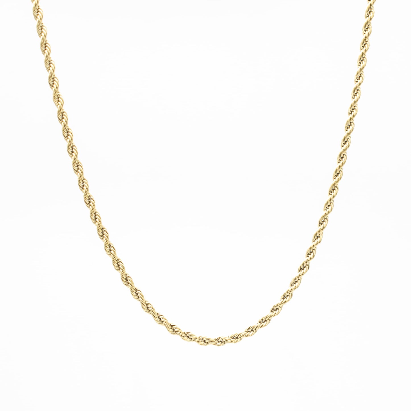 Cadena Torsal Delgada Acero Unisex