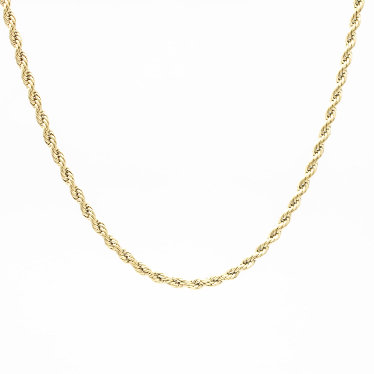 Cadena Torsal Delgada Acero Unisex