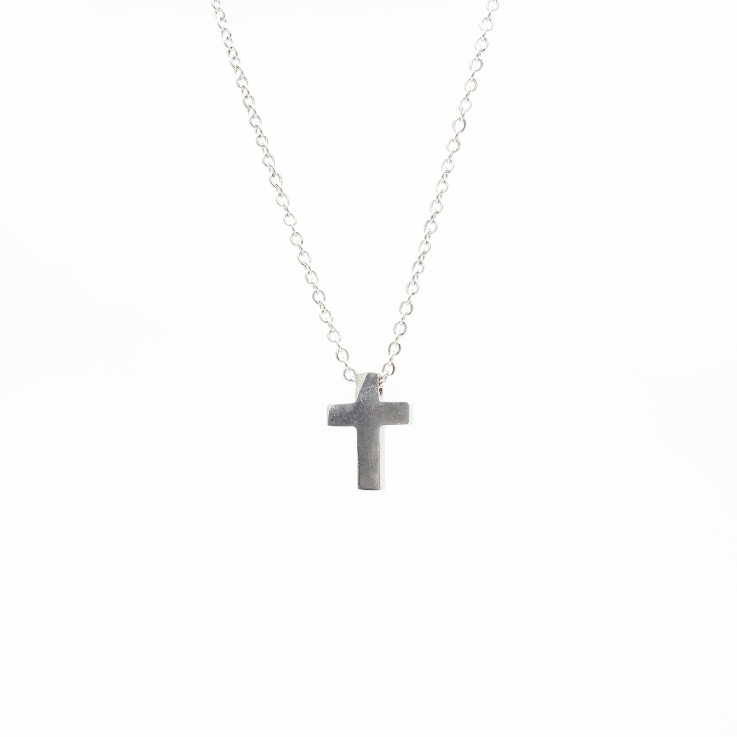 Collar de Cruz Acero