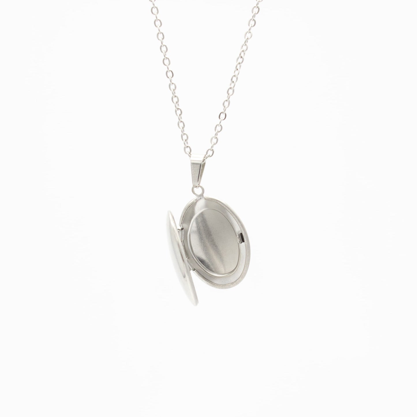 Collar Relicario Acero