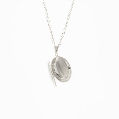 Collar Relicario Acero