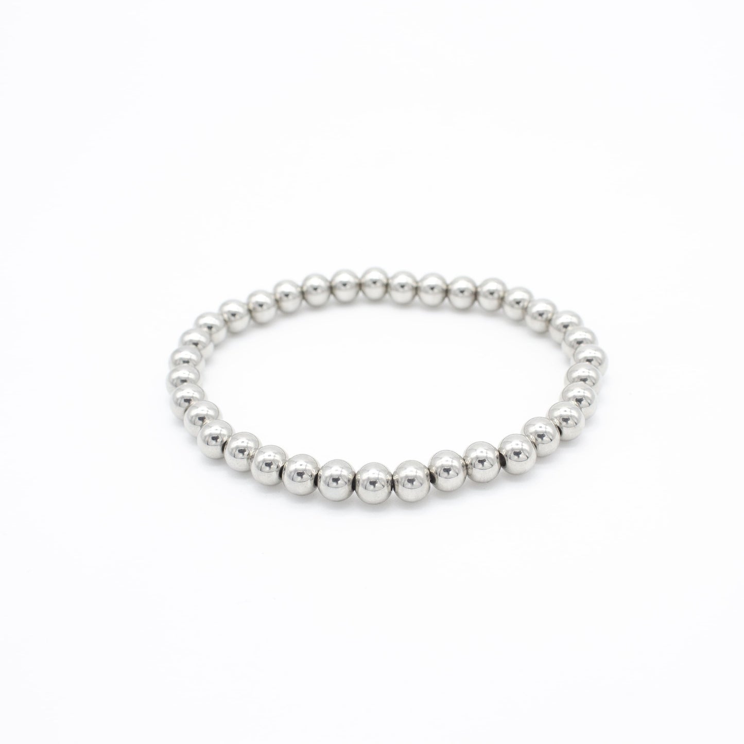 Pulsera de Balín Liso Acero Unisex