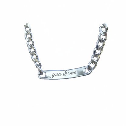 Esclava Mirada con Grabado Láser Acero