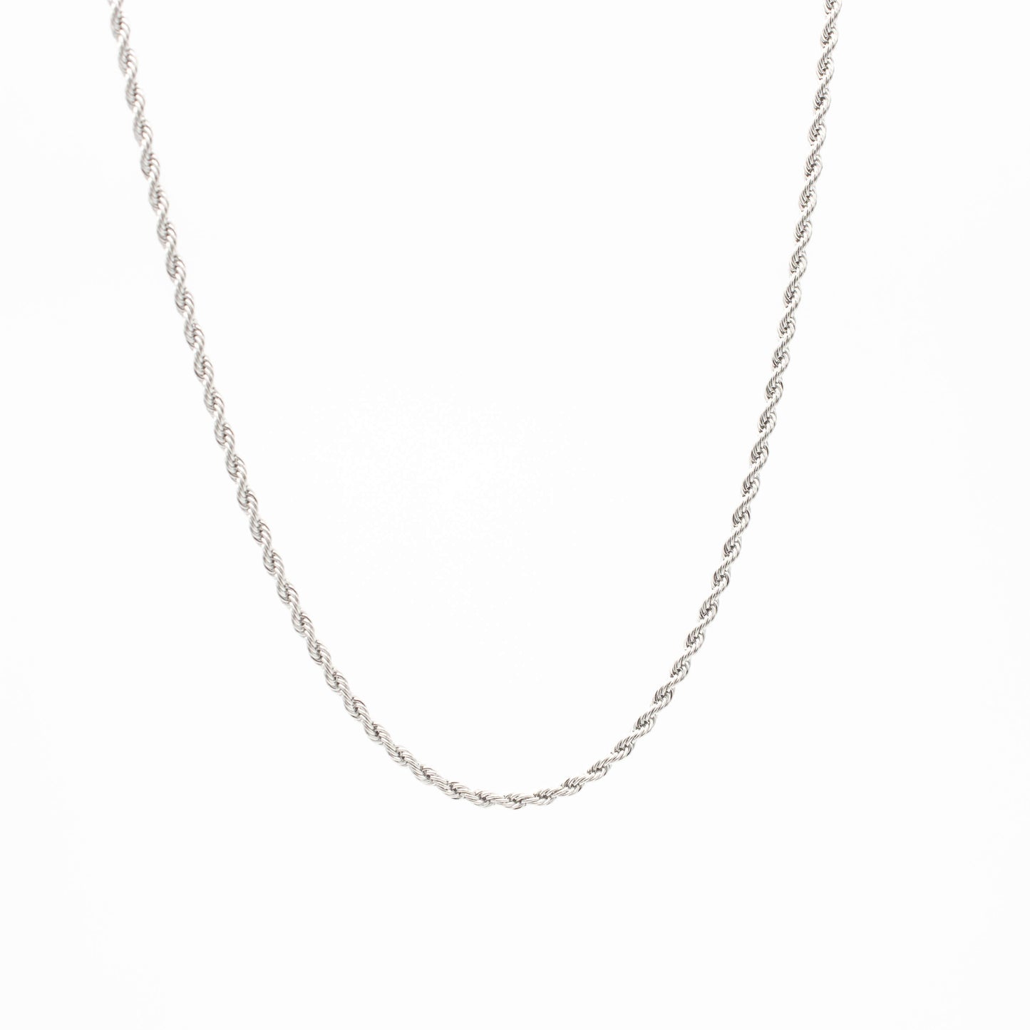 Cadena Torsal Delgada Acero Unisex