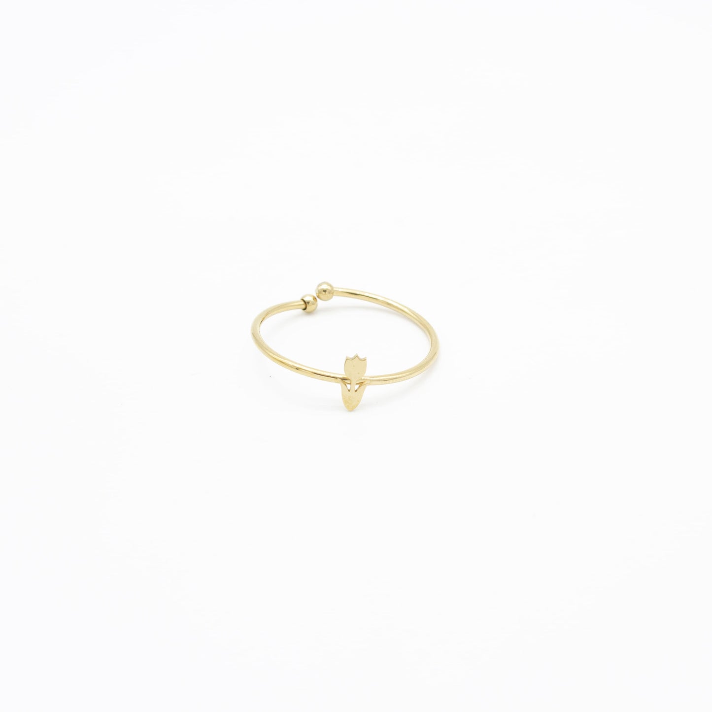 Anillo de Tulipán Acero